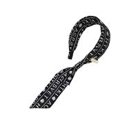 Accessorio per capelli alla moda caratteristica nastro sciarpa perle accento stile francese ampia fascia moda copricapo nastro cerchio