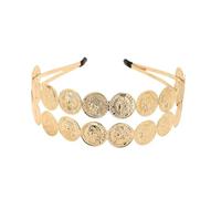 Accessorio per capelli con moneta bohémien, delicato accessorio per capelli, alla moda, accessorio per capelli per eventi a tema, spettacoli nuziali, accessorio per capelli gitano da donna