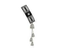 Accessorio per capelli con nappe di ispirazione etnica, accessorio per capelli alla moda, adatto per fotografia e arte