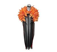 Accessorio per capelli con teschio in pizzo, ornamento decorativo per Halloween, vacanze, compleanno, accessorio per il giorno dei morti