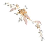 Accessorio per capelli da sposa con elegante clip laterale per capelli, per matrimoni, occasioni festive e abiti da sposa