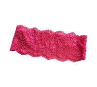 Accessorio per capelli in pizzo Fascia per capelli, Rose Red | Pezzo per lo styling con frange per incorniciare viso, accento casual per guardaroba