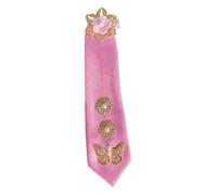 Accessorio per capelli in stile coreano con, G | Profilo del nastro a punta lunga, accenti perline effetto perla, dettagli decorativi straordinari per festival e