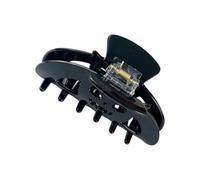 Accessorio per capelli natalizi Clip per artiglio per capelli con mascella nera per la stagione Halloween, Clip in PVC lucido primaverile per look da metà stagione Accessorio stagionale Morsetto