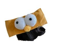Accessorio per capelli per neonate, cosplay, divertente, con occhi grandi, decorazione per feste