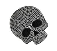 Accessorio per capelli stile punk, con strass, per appassionati di cosplay e donne alla moda