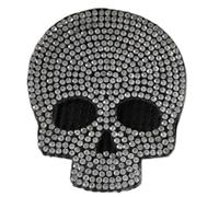Accessorio per capelli stile punk, con strass, per appassionati di cosplay e donne alla moda