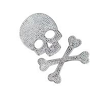 Accessorio per capelli stile punk, con strass, per appassionati di cosplay e donne alla moda