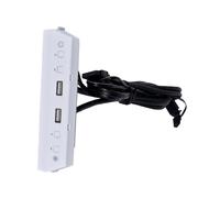 Accessorio per Chassis LANCOOL 216, Controllo ARGB e Modulo USB, Utilizzato per L'Illuminazione Della Ventola Anteriore, 2 Porte USB 3.0 Aggiuntive.