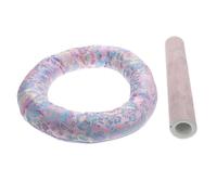 Accessorio per Ciotola Curativa Rosa, Set Portatile | Cotone, Pelle di Pecora e Gomma, Pratico e Leggero, per Amici che Credono nel Buddhismo