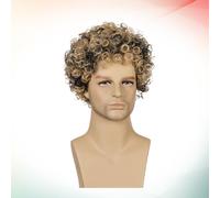 Accessorio Per Cosplay Parrucca Bionda Di Halloween Parrucche Sintetiche Uomo