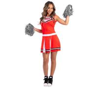 Accessorio Per Costume Da Cheerleader Con Pom Poms Metallici Per Ragazze E Donne