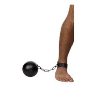 Accessorio Per Costume Da Prigioniero In Plastica Con Palla E Catena Per Adulti