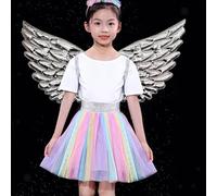 Accessorio per costumi per ali d'angelo per bambini per regali di Natale per