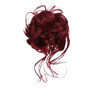 Accessorio per disordinato, extension per da donna, in poliestere, accessorio per coda di cavallo, aspetto naturale, per acconciature istantanee, 14 cm