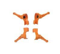 Accessorio per estensione del carrello di atterraggio drone compatibile con modelli a 2 gambe per regolazione 'altezza e protezione anti -collisione(ORANGE)