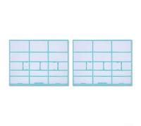 Accessorio per filtro dell'aria condizionata per Midea Hualing, progettato per ridurre l'accumulo di polvere e migliorare le prestazioni (37,7 x 29,4 cm)