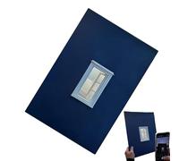 Accessorio Per Foto Di Viaggio A Finestra,Cornice per Foto Portatile Riutilizzabile - Accessorio Fotografico Cornice A Finestra - per Montagne Laghi Città e Studio Party