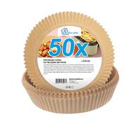 ACCESSORIO PER FRIGGITRICE AD ARIA EXTRALINK Forma di per rotonda 16cm, Carta pergamena, Friggitrice ad aria con cestello