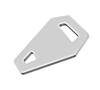 Accessorio per gabbia per fotocamera Treppiedi Piastra a sgancio rapido Cacciavite per monete per un facile montaggio in metallo Quick Install Chiave per monete Soluzione di montaggio efficiente