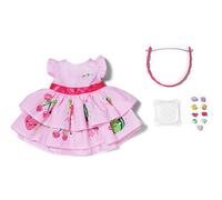 ACCESSORIO PER GIOCATTOLO ZAPF BABY born Dress with Pinplay 43cm - accessori per giocattoli in tessuto, età 3+