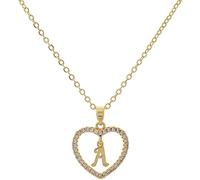 Accessorio per Gioielli con Collana con Ciondolo Iniziale a Cuore con Lettera maiuscola da A a Z Convenient Handled