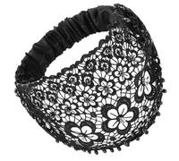 Accessorio per i capelli - cravatta boho, band chic | Cinghia non slittata comoda con strato a rete floreale e finitura retrò per contenere i capelli o abbinare abiti per routine di fitness o utilizzo
