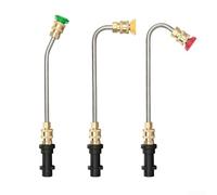 Accessorio per idropulitrice, asta piegata e ugello spray punte e adattatore, connettore rapido da 1/4 di pollice per serie K K2 K3 K4 K5 K6 (a forma di U)