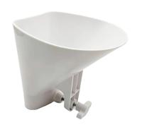 Accessorio Per Imbuto Per Versare - Dispenser Per Robot Da Cucina In ABS, Vassoio Anti-traboccamento, Clip Larga | Farina Pastella Liquido Uova Polvere Cottura Pasticceria Pane Utilizzo Tegl