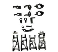 Accessorio per la modifica del braccio di controllo, in lega, robusto, per ZD Dbx-10, nero