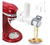 Accessorio per la Pasta Compatibile con L'Impastatrice Kitchen Aid, 6 Forme di Pasta, 6 In 1 Accessori per la Produzione di Tagliatelle