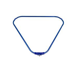 Accessorio per la pesca con rete da atterraggio pieghevole in lega alluminio, telaio rotondo/triangolare per telaio del guadino da pesca