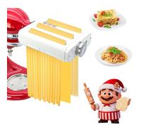 Accessorio per la Produzione di Pasta Compatibile con le Impastatrici da Banco Kitchen Aid 3 In 1 Rullo per Pasta, Accessori per la Produzione di Tagliatelle