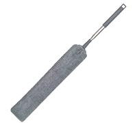 Accessorio per la pulizia sotto gli elettrodomestici, spolverino in microfibra, sottile e piatto con asta estensibile 66-140 cm, adatto per la pulizia sotto i mobili, frigoriferi, divani, stufe, letti