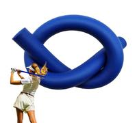 Accessorio per l'allenamento di golf, bastone da allenamento oscillante con presa lunga, design stabile e portatile per correzione di postura, utilizzabile in interni ed esterni