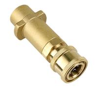 Accessorio per lavatrice a pressione, connettore per lavatrice a pressione, adattatore di collegamento rapido per lavatrice a pressione 1/4, guarnizione connettore per macchina di pulizia, connettore