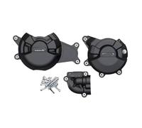 Accessorio per le corse della protezione del motore del motore Compatibile con modelli YZF-R7 R7 2022 2023 2024 e biciclette simili(1 set-bk)