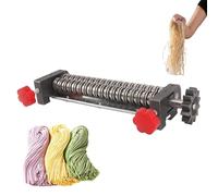 Accessorio per macchina per la pasta in acciaio inossidabile, pressa per impasto elettrica, ideale per pasti in famiglia e per gli amanti della pasta fatta in casa.(240,2mm/6mm)