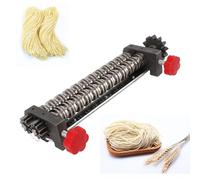 Accessorio per macchina per la pasta in acciaio inox per arrotolare e tagliare impasti senza sforzo, essenziale per la cucina per gli amanti della pasta fatta in casa