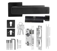 Accessorio per manopola di bloccaggio a blocco del blocco nero semplice regolabile per porte di sicurezza degli uffici per la casa