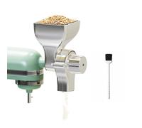 Accessorio per Mulino a Grano per KitchenAid Stand Mixer - 12 Livelli di Macinatura Regolabili - Macina in Metallo per Macinare Grano, Mais, Avena, Noci, Fagioli di Caffè & Altri Cereali
