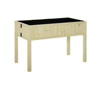 ACCESSORIO PER ORTO OUTSUNNY IT845-362 - legno di abete, 115x56x76 cm, pieghevole, fori di drenaggio