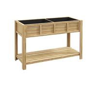 ACCESSORIO PER ORTO OUTSUNNY IT84H-086V00ND - legno di abete, 115x46x75 cm, ripiano inferiore