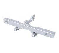 Accessorio per parti di aggiornamento del paraurti posteriore in metallo Gancio di traino funzionale in alluminio leggero per auto RC G63 6x6 (Argento)