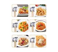 Accessorio per pasta gourmet per impastatrice Kitchenaid, set di accessori per macchina per pasta con 6 forme diverse Pa