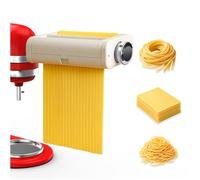 Accessorio per Pasta per Impastatrice Planetaria KitchenAid 3 Pezzi - Rullo per Pasta, Taglia Spaghetti & Taglia Fettuccine - 3-in-1 Planetaria - Accessori Mixer KitchenAid di MMOBIEL