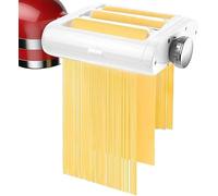 Accessorio per pasta per KitchenAid, per mixer a pavimento, accessori 3 in 1, per tagliatella, taglierina per spaghetti, set di accessori con rullo per pasta