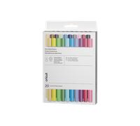 ACCESSORIO PER PLOTTER CRICUT Pennarelli a doppia punta, set completo (20 pezzi) + adattatore