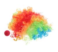 Accessorio Per Ragazza Naso Pagliaccio Rosso Costume Da Clown Parrucche Bambini
