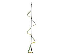 Accessorio per scaletta in corda - Cinque gradini resistenti, antiscivolo per sport acquatici, scaletta gonfiabile per barca, attrezzatura da esterno durevole, perfetta per pesca, kayak, motoscafo